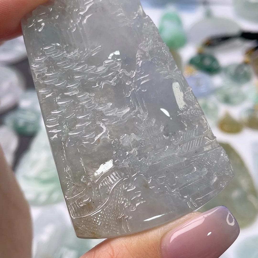 吊坠(不含链)未镶嵌翡翠1
