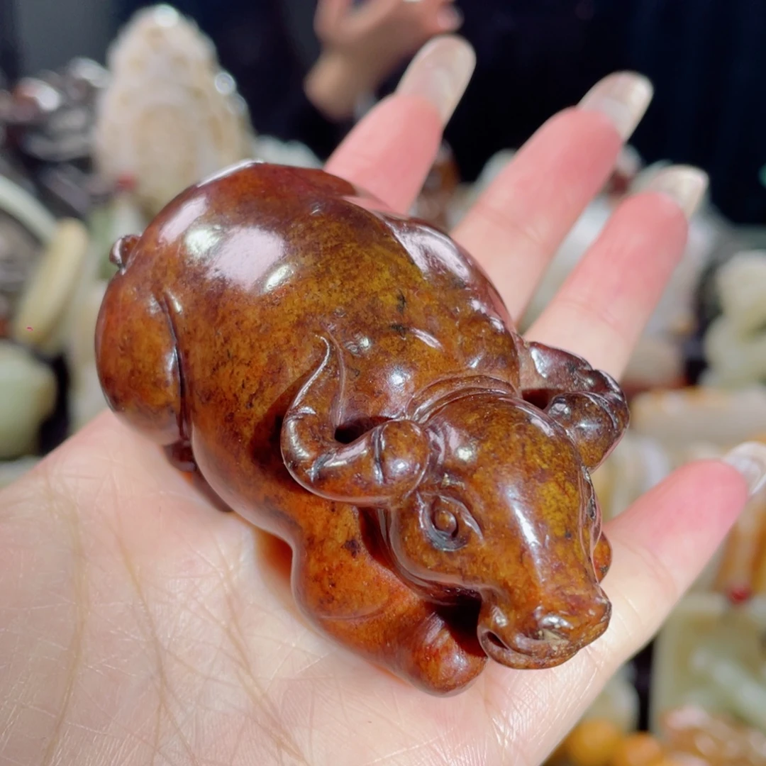 和田玉未镶嵌挂件19