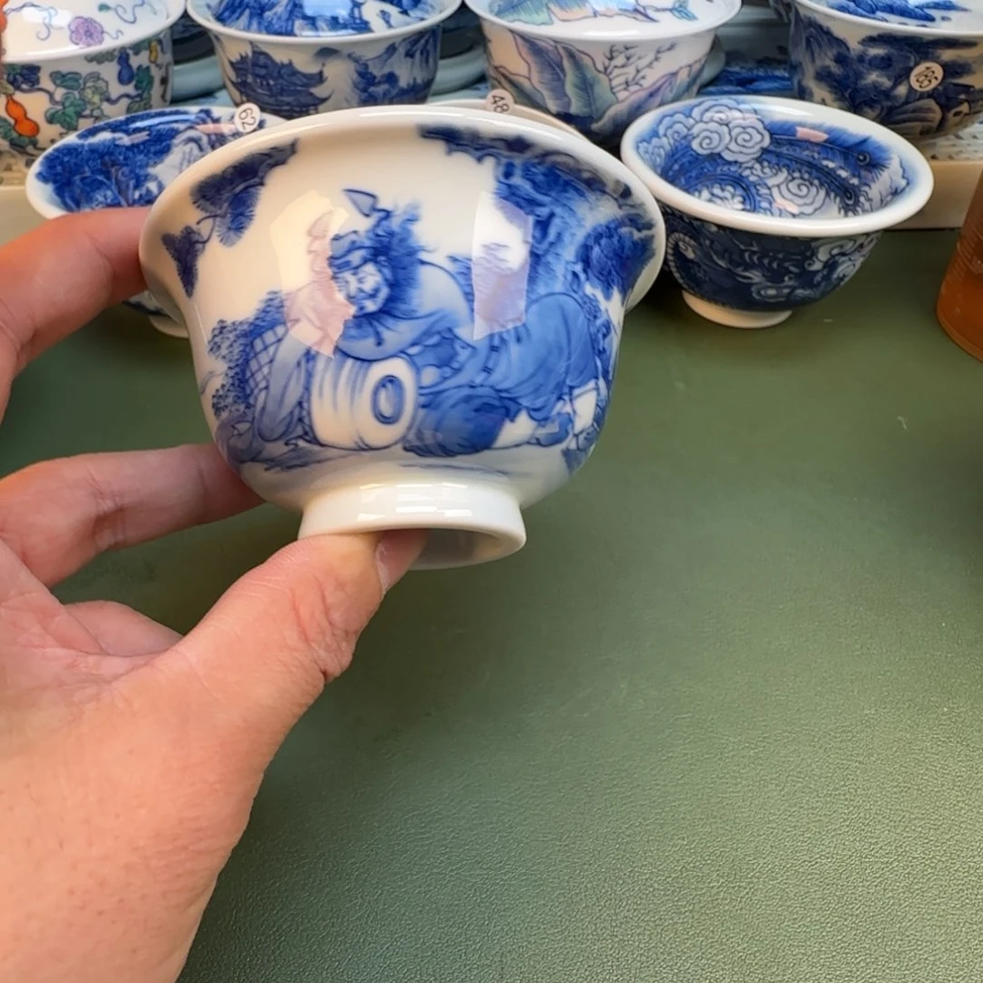 纯手工纯手绘茶具石头92