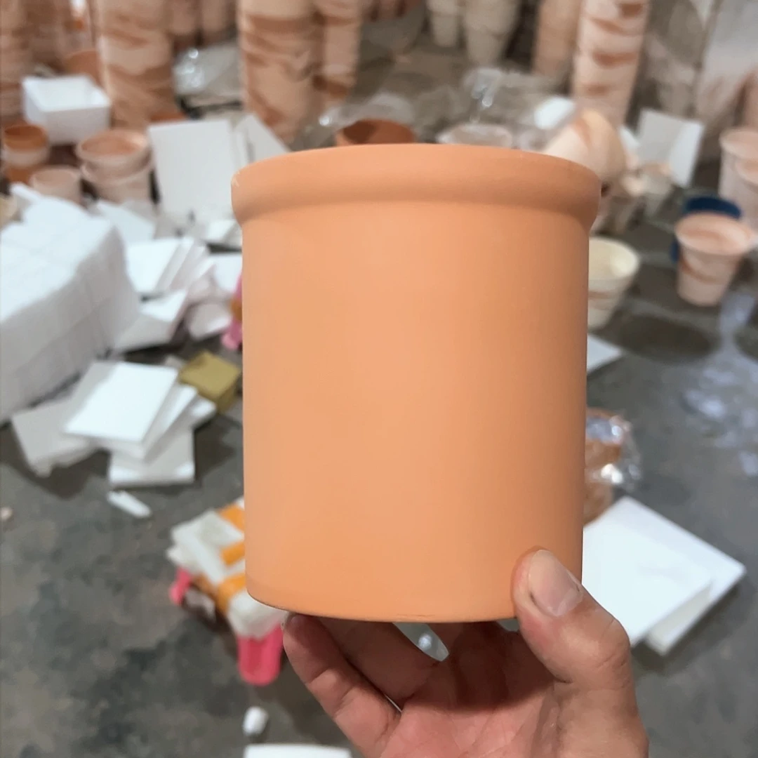 【闪购商品】红陶直筒12口13高1个