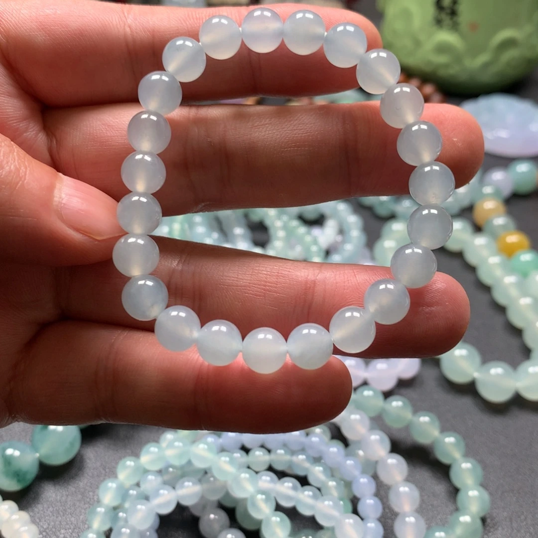 定制翡翠未镶嵌卡8 23颗