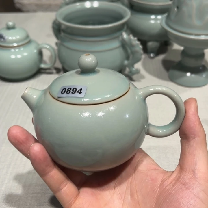 汝瓷0894 青鸾汝瓷汝州发货