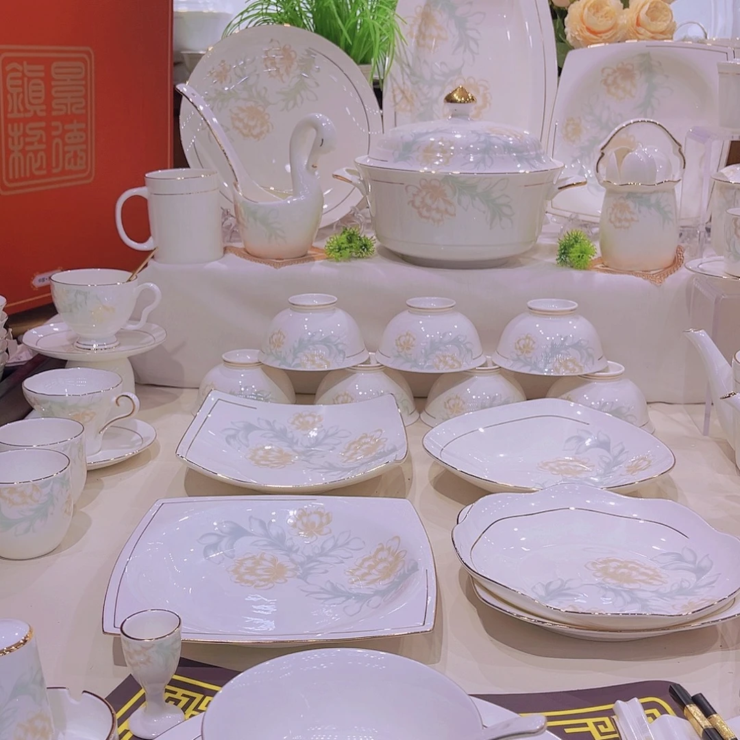 45%以上骨粉骨瓷景德镇清雅单品