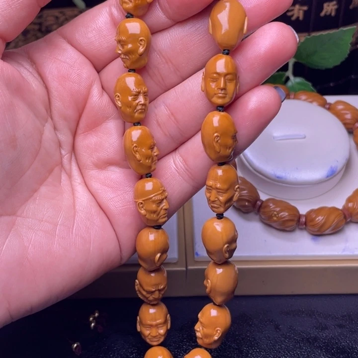 橄榄核手串/手链归鱼十八罗汉