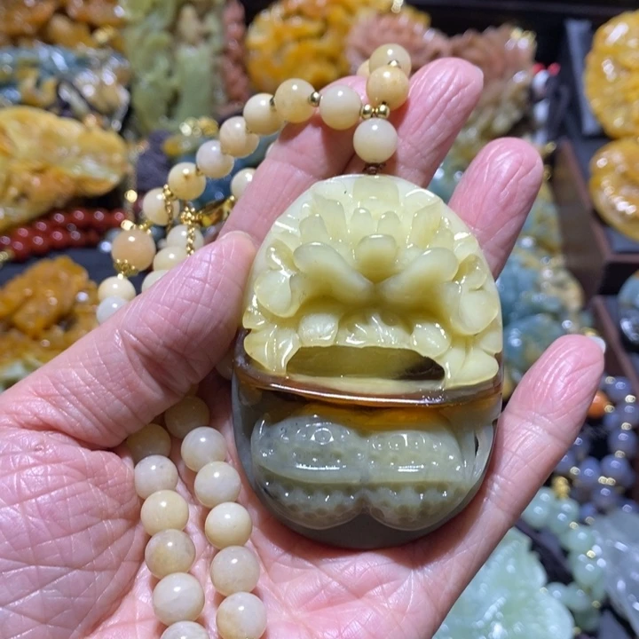 岫玉岫玉吊坠未镶嵌