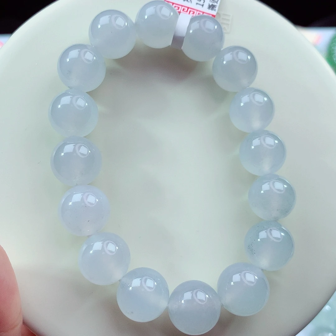 翡翠未镶嵌手链卡12.2