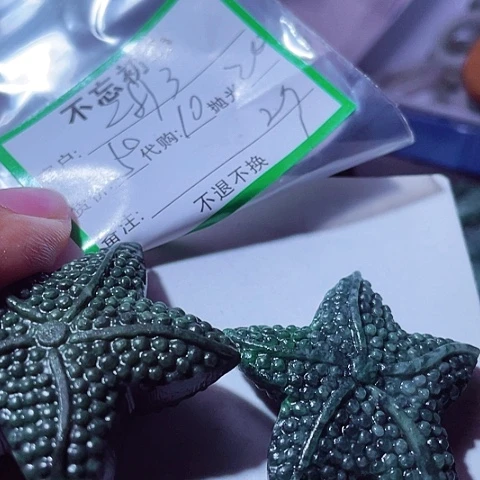 用***0翡翠未镶嵌颈饰我在