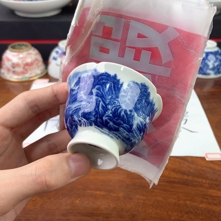 杯景德镇手绘陶瓷艺术