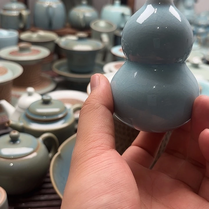 一级品，天青色，葫芦，福禄