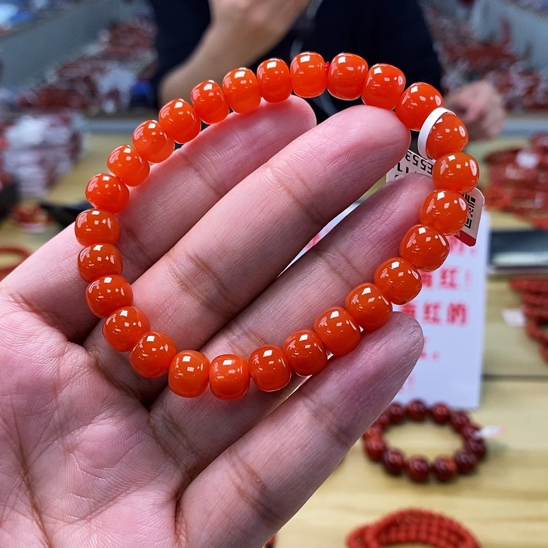 南红玛瑙8.5mm（多样性发一）未镶嵌