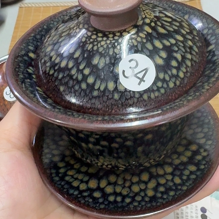 茶盏34 坚记茶盏摆件
