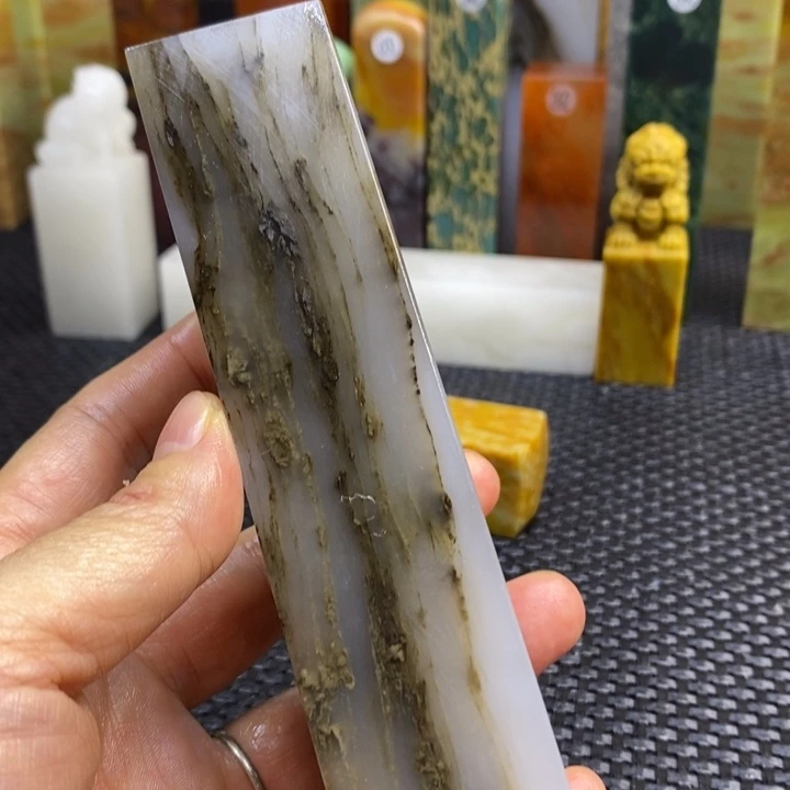 江西石溪**客青田石印章石