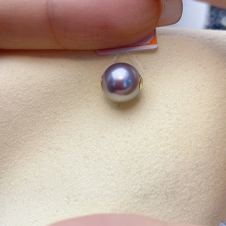 颈饰海水珍珠18K金镶嵌w45