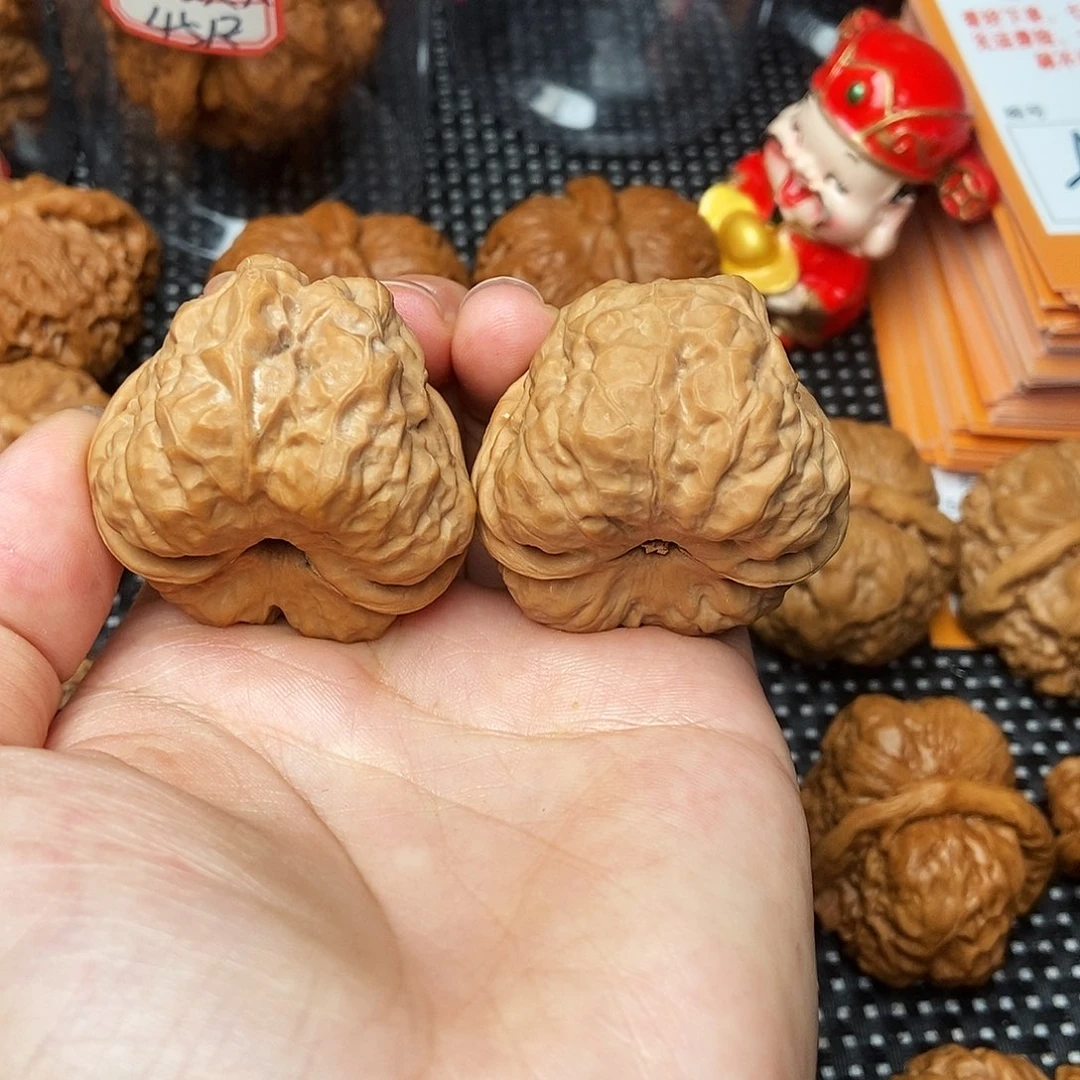 文玩核桃吊坠蛤蟆全品无修40