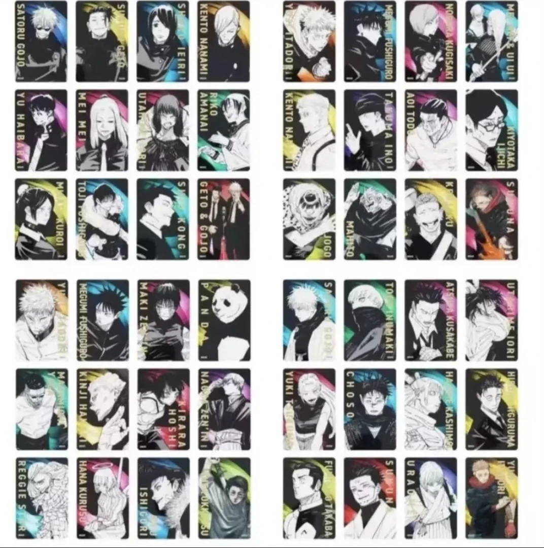 【日谷】咒术回战原画展烫金透卡