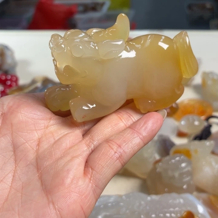 玛瑙/玉髓未镶嵌吊坠(不含链)