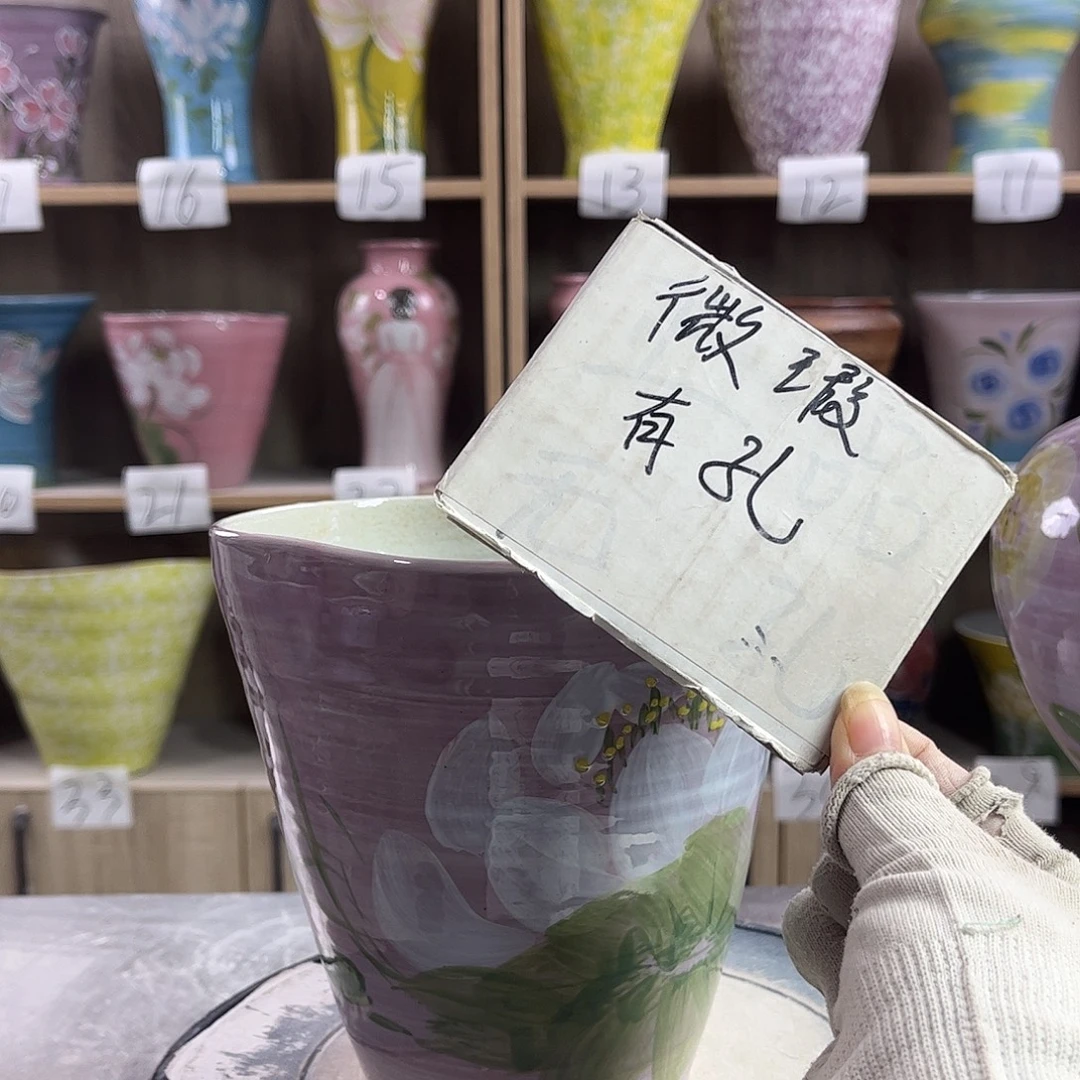 景德镇陶瓷花盆花盆