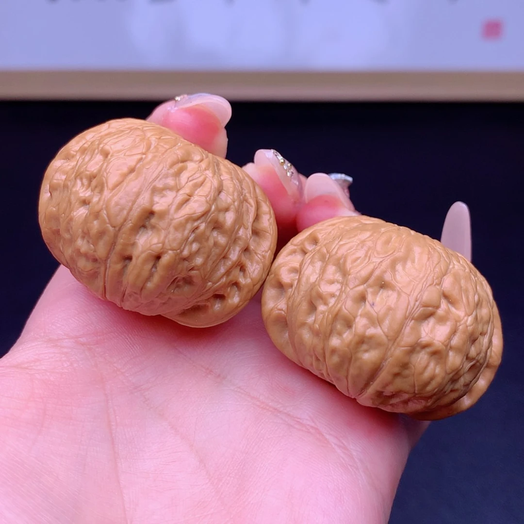【闪购商品】文玩核桃把件铁锤41微修