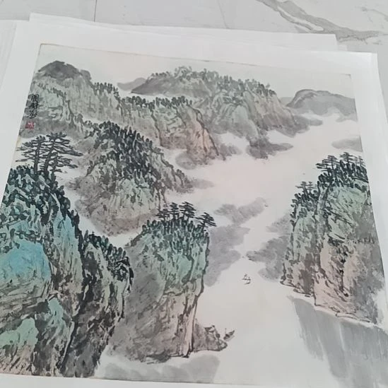 国画沈国财老师作品
