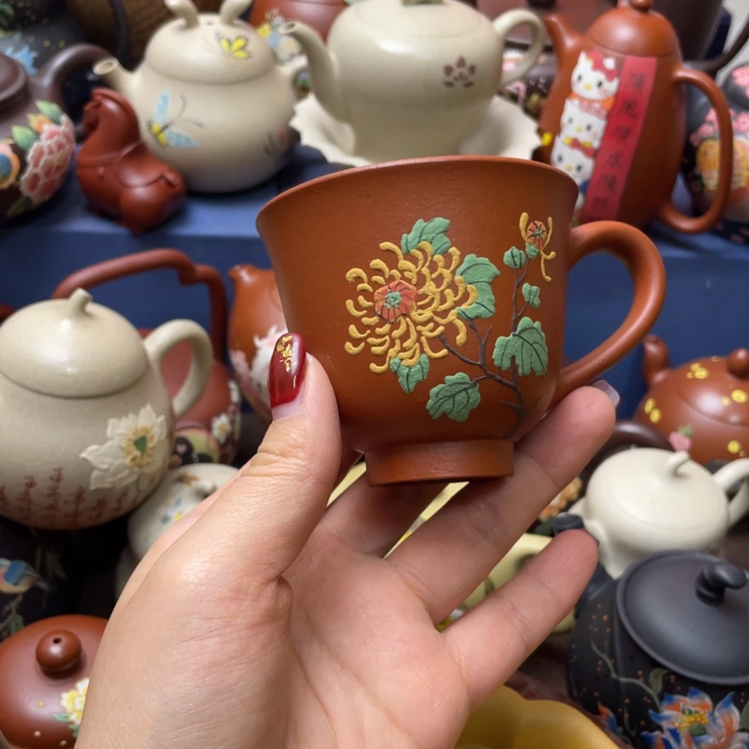 茶杯紫砂紫砂主人杯120cc