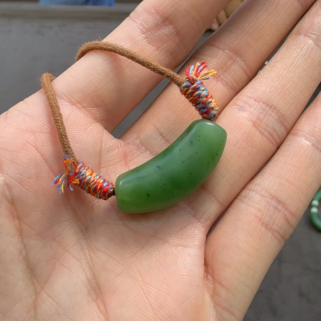 和田玉未镶嵌颈饰14残暴哥代购不退