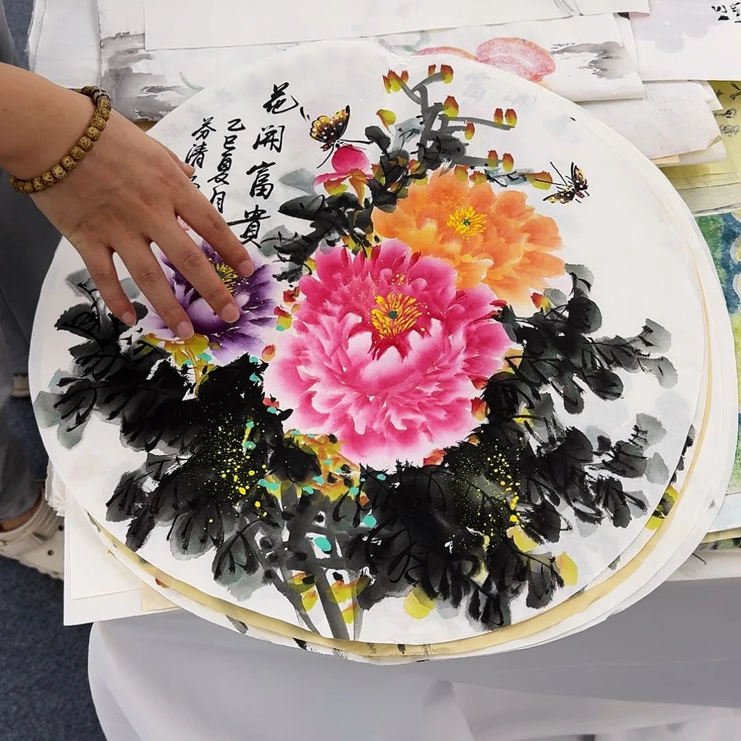 国画纯手绘作品欣赏