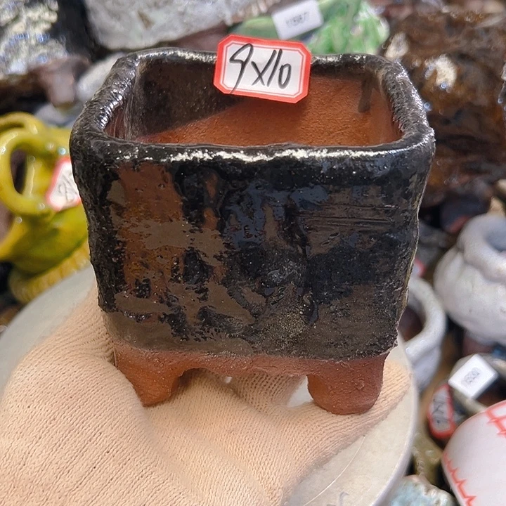 粗陶花盆手工花盆制作