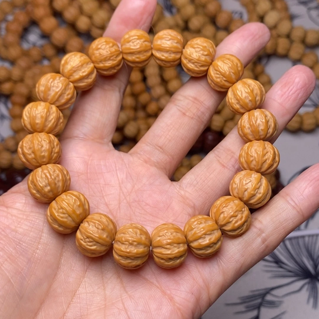 猴头核桃吊坠八棱13加