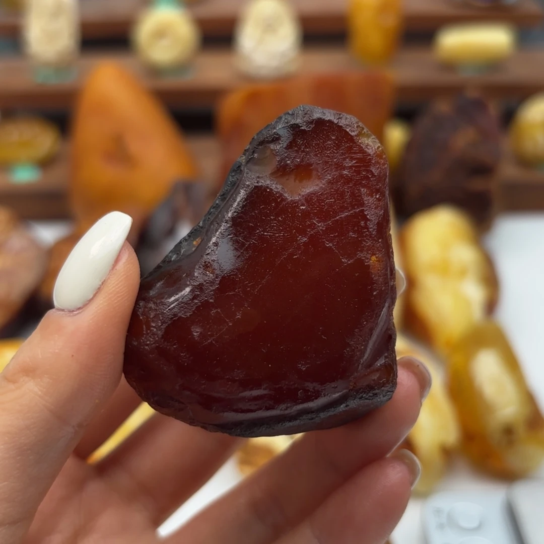 月****定制琥珀未镶嵌不退不换