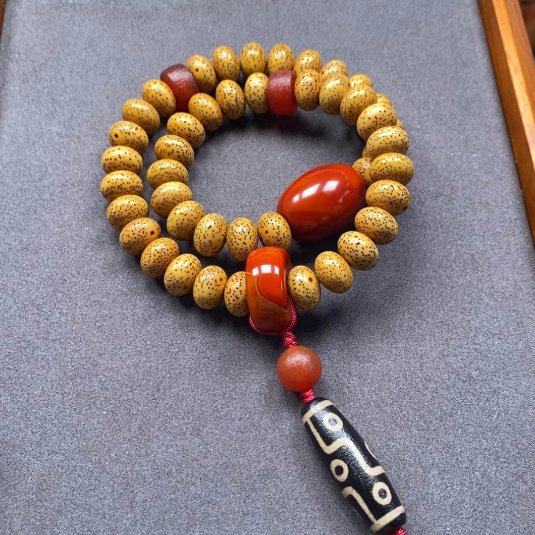 菩提把件未镶嵌星月