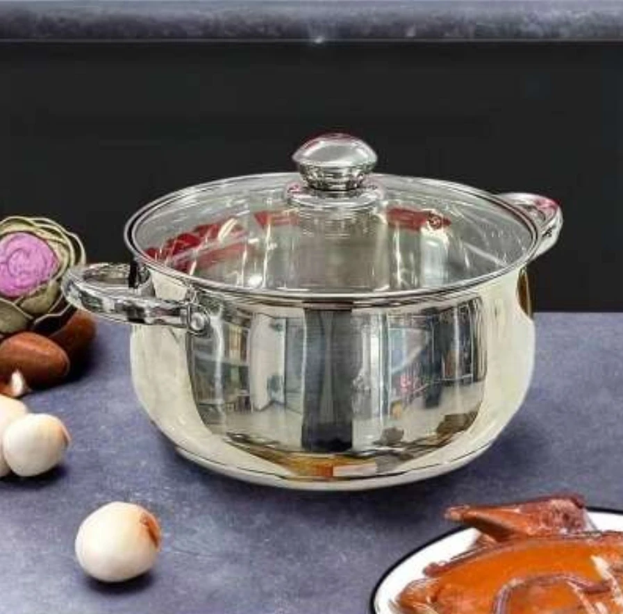 24cm不锈钢煲汤苹果锅 破损问题联系客服免费补发