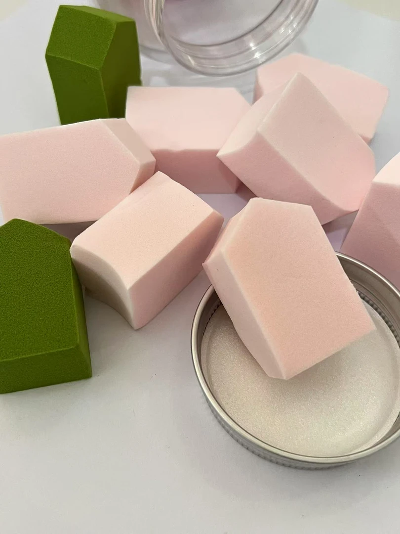 五角形海绵果冻粉扑干湿两用粉底液上妆定妆服帖美妆蛋