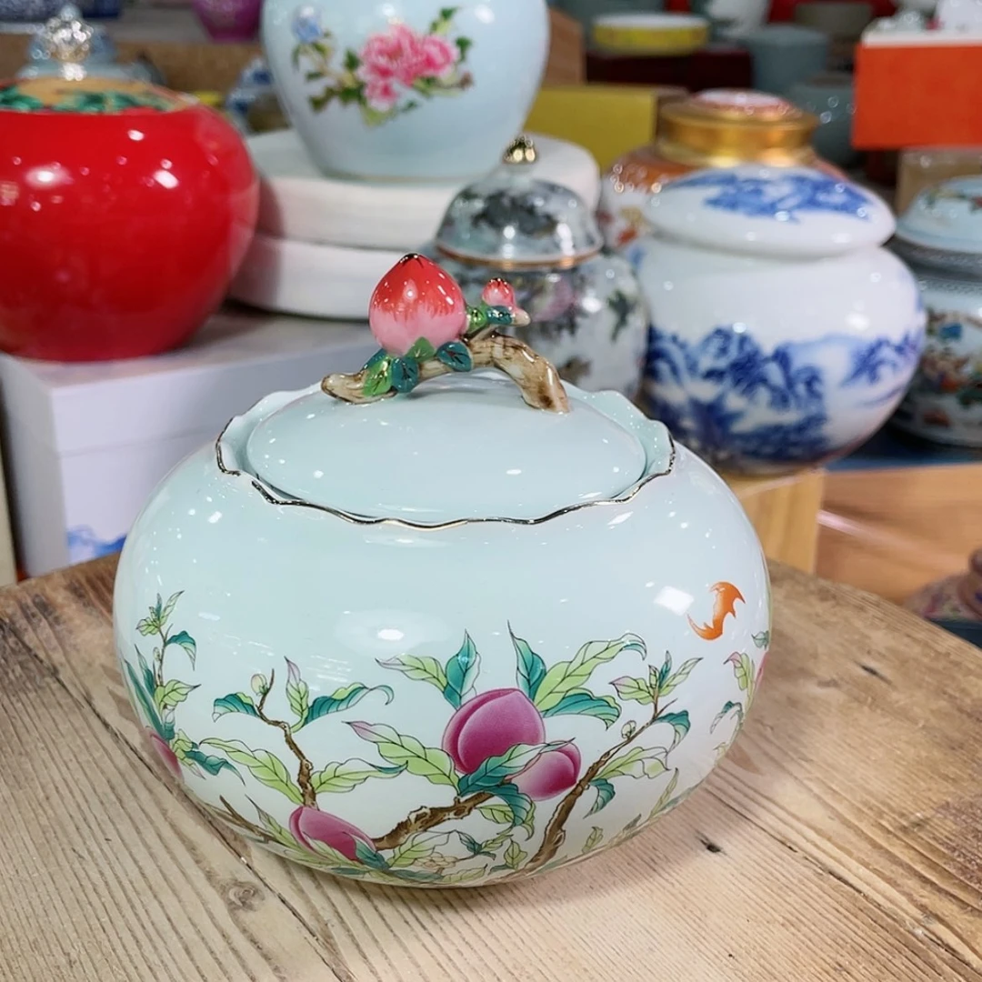 【闪购商品】罐陶瓷茶叶罐密封罐