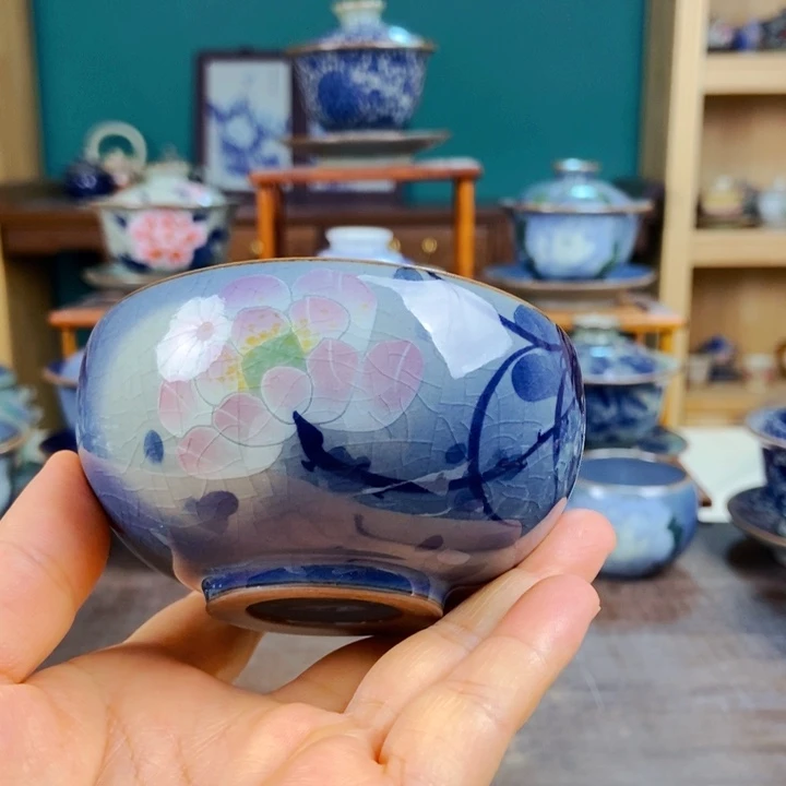 瓷片手工制作工艺精湛