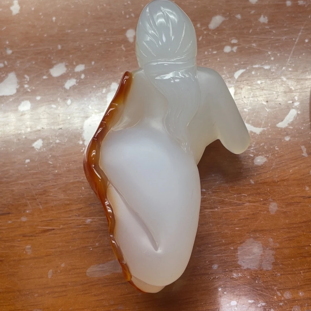 啊***对玛瑙/玉髓未镶嵌颈饰