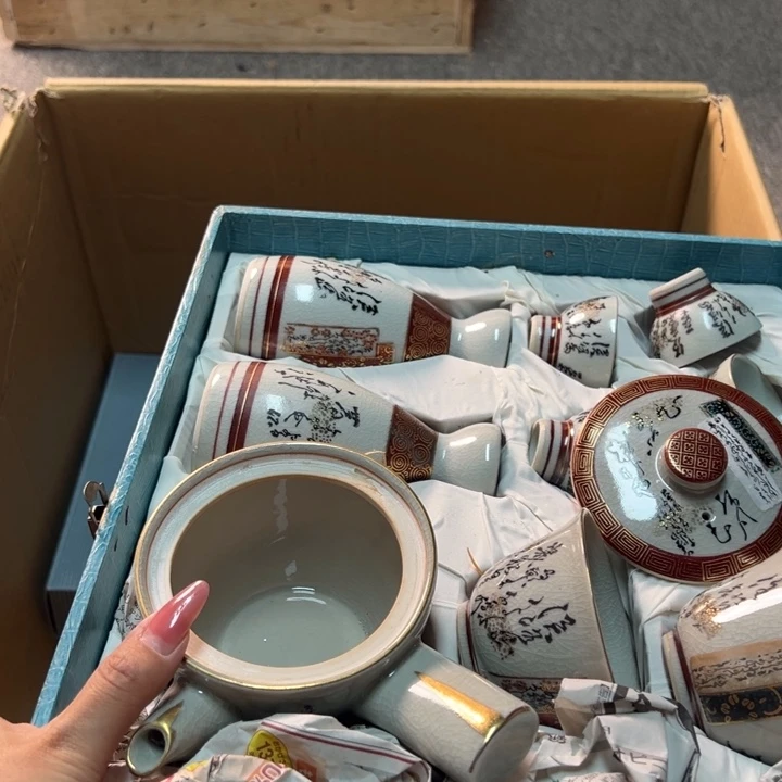 手工艺品琉璃麦丰瓷器88888888