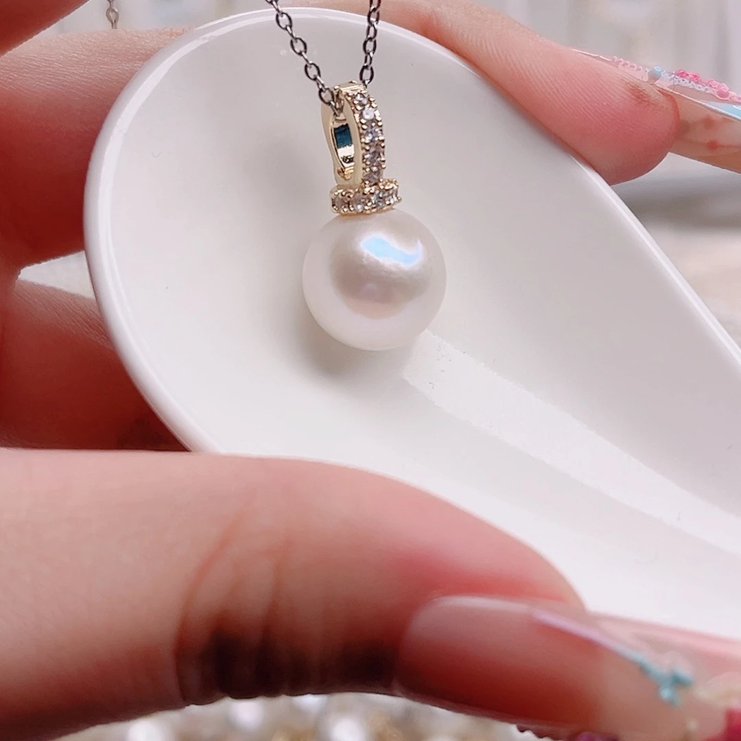 未镶嵌吊坠(赠链)淡水珍珠