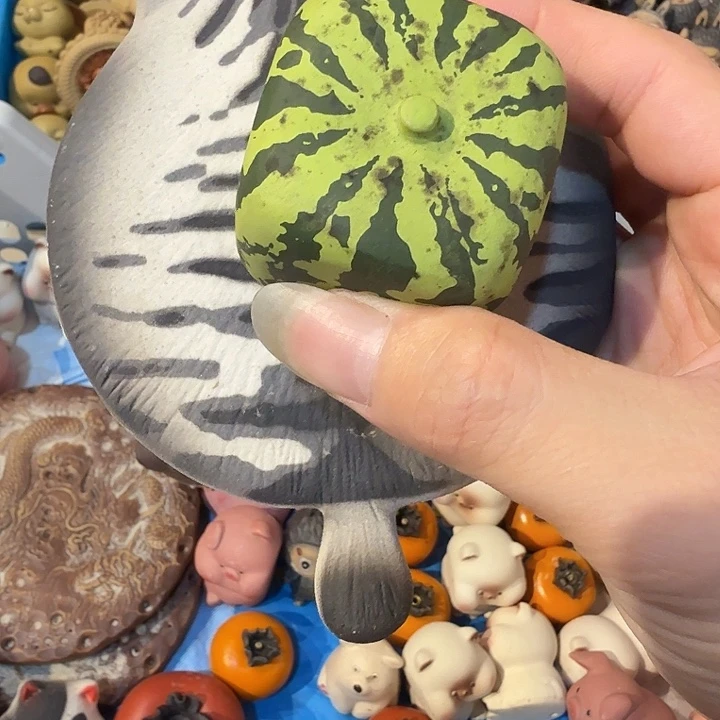 新***乐紫砂茶宠雕塑瑕疵茶宠