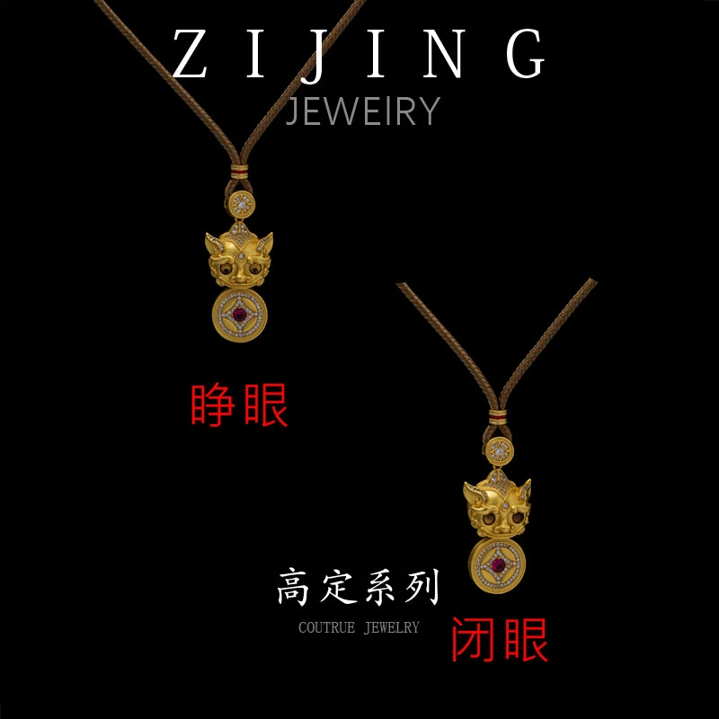 铜合金布艺项链 CC8997 高定系列 项链 58CM