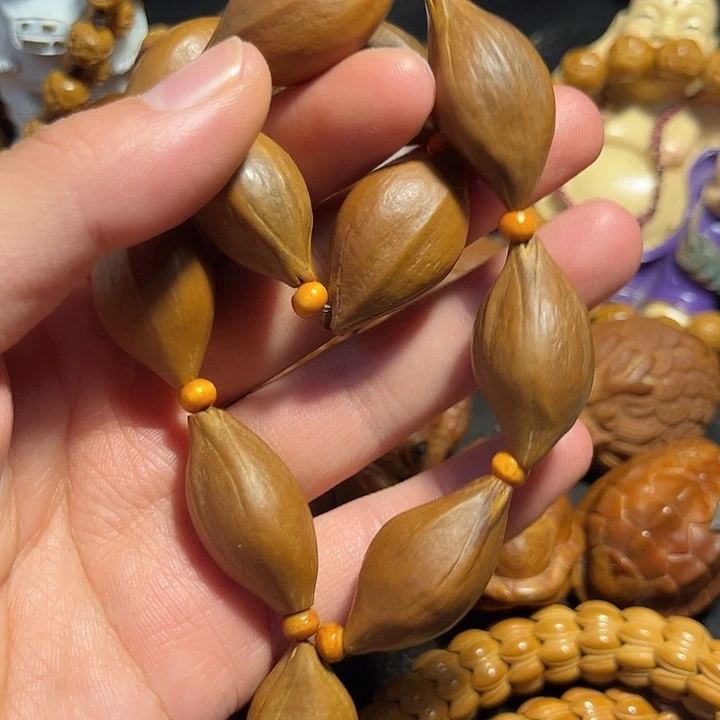 橄榄核手串/手链1.5素串