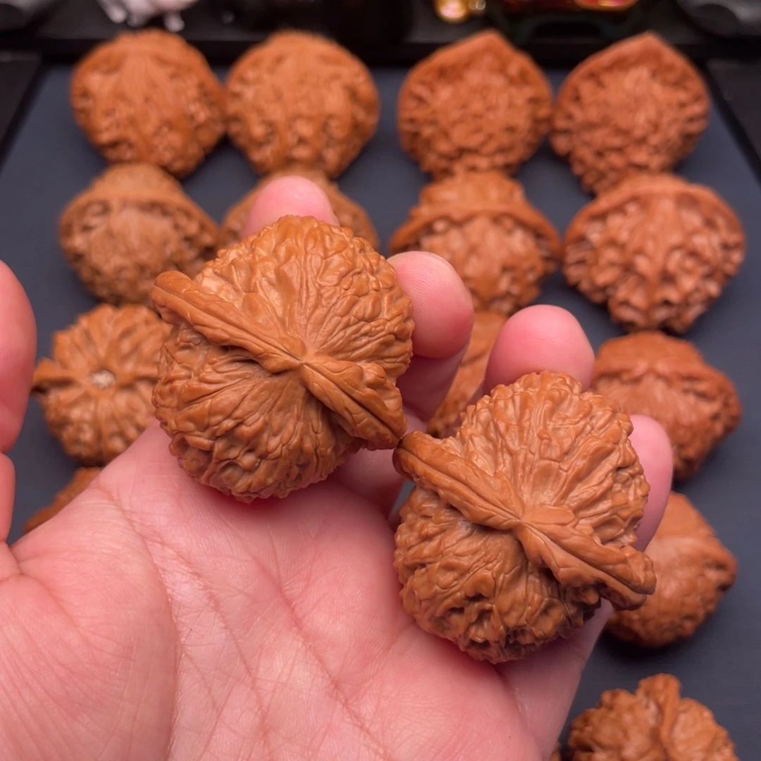 愿***望文玩核桃把件全品43白狮子