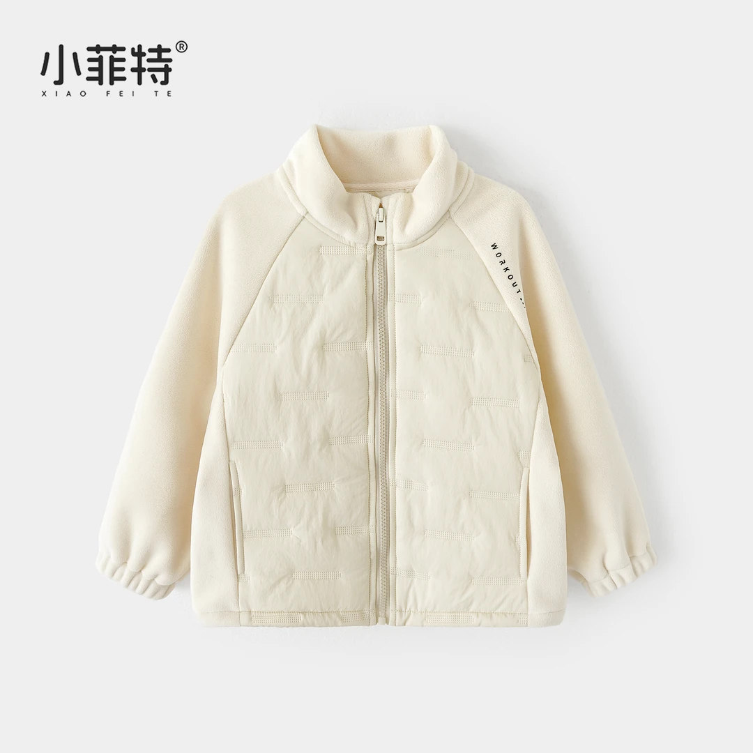 【校服神器】小菲特女童冬装新款保暖上衣中大童儿童外套BGYD55587