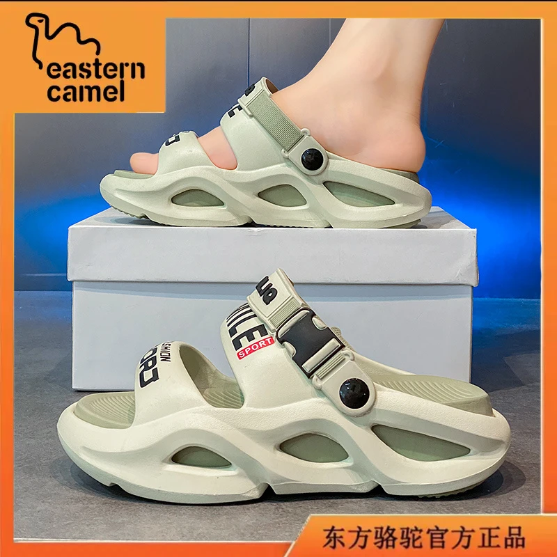 东方骆驼凉鞋女款夏季时尚休闲沙滩鞋中大童外穿防滑透气防臭凉拖