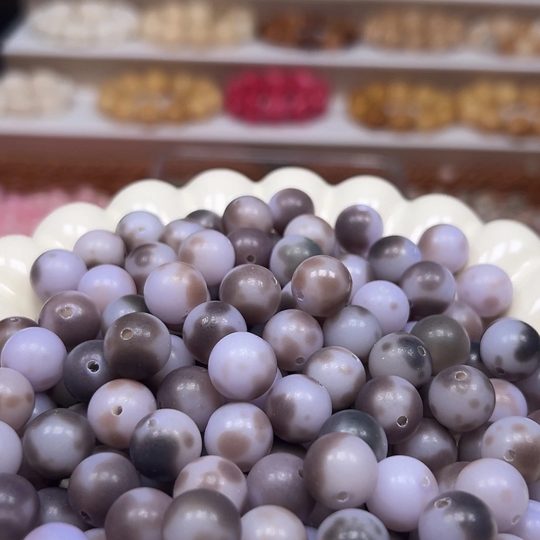 菩提根/象牙果手串卡11芋泥圆110颗