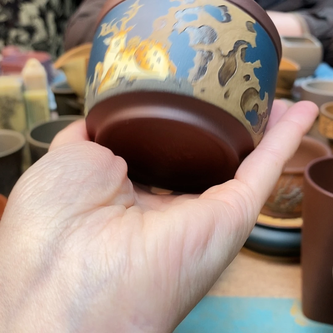 紫砂茶宠宜兴紫砂杯