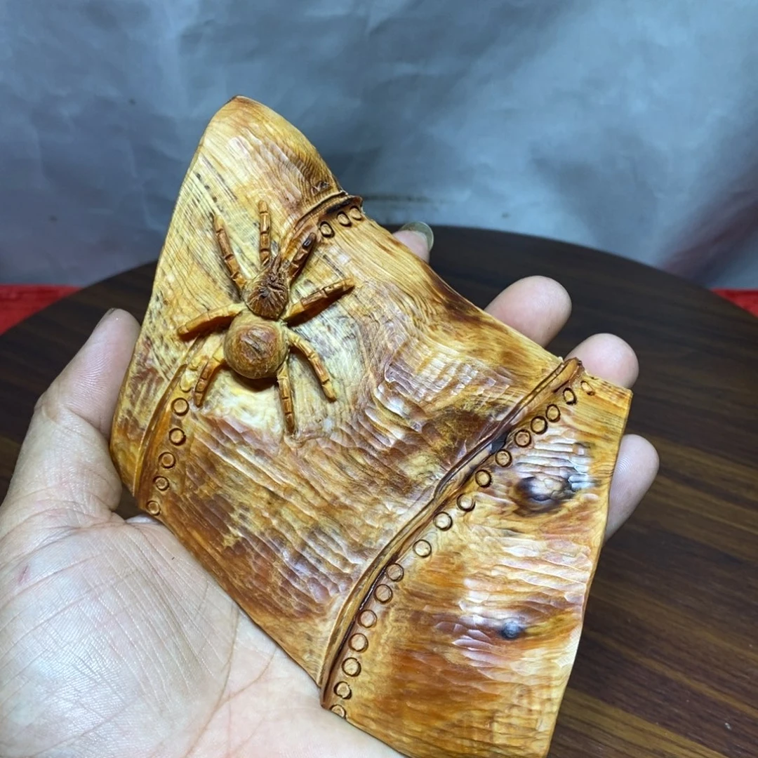 快***贵柏木（崖柏）崖柏手工知足常乐