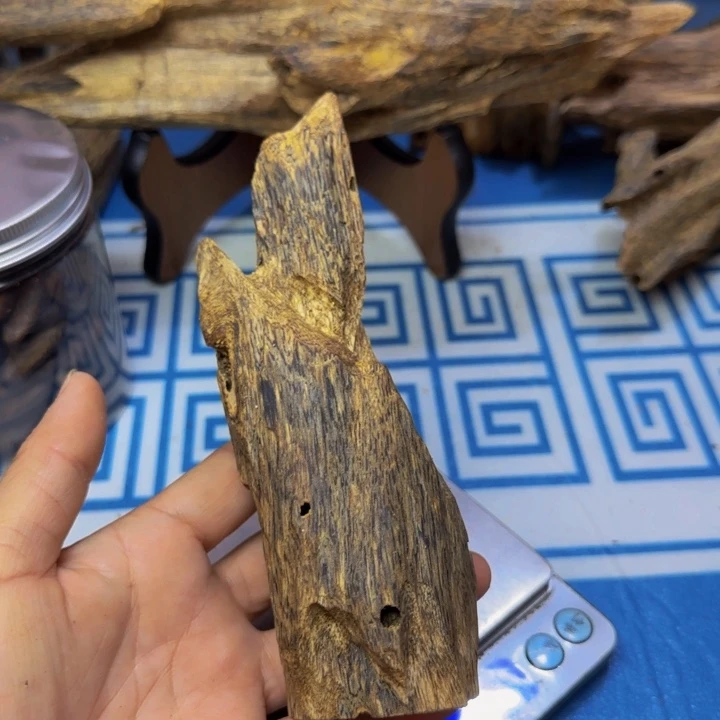 木质绿奇陆河虫漏67克