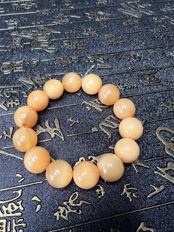 金丝牦牛角手串文玩绕指柔卡1.6