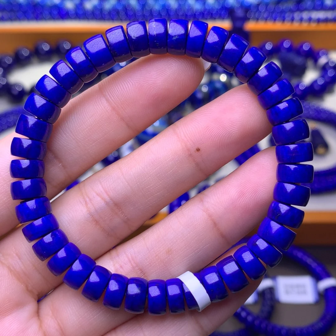 青金石未镶嵌手串8mm