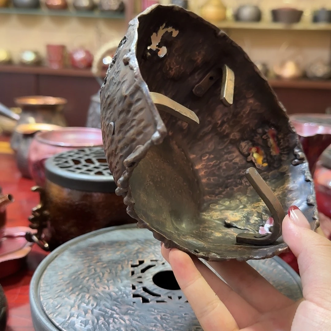 紫铜手工制作摆件
